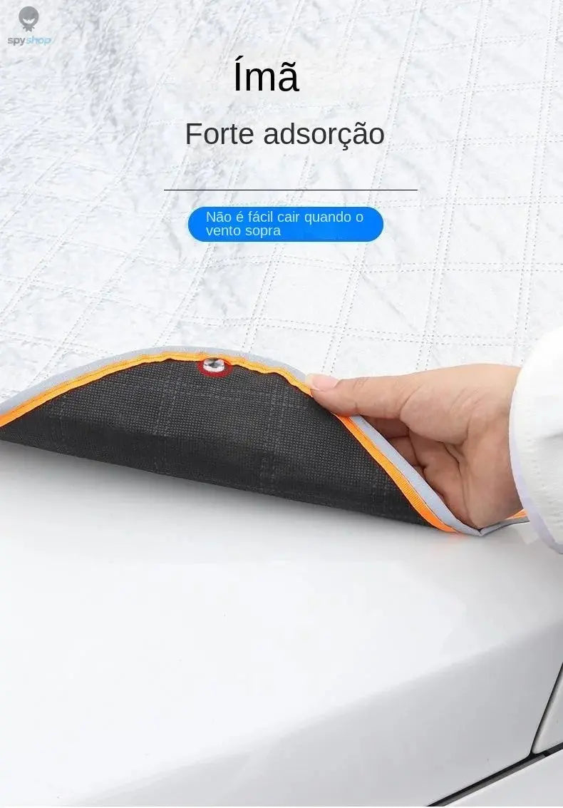 Sunshade Cover Car Windshield Snow Sun Shade Waterproof Protector Automobile Magnetic Cover Car Front Windscreen Cover