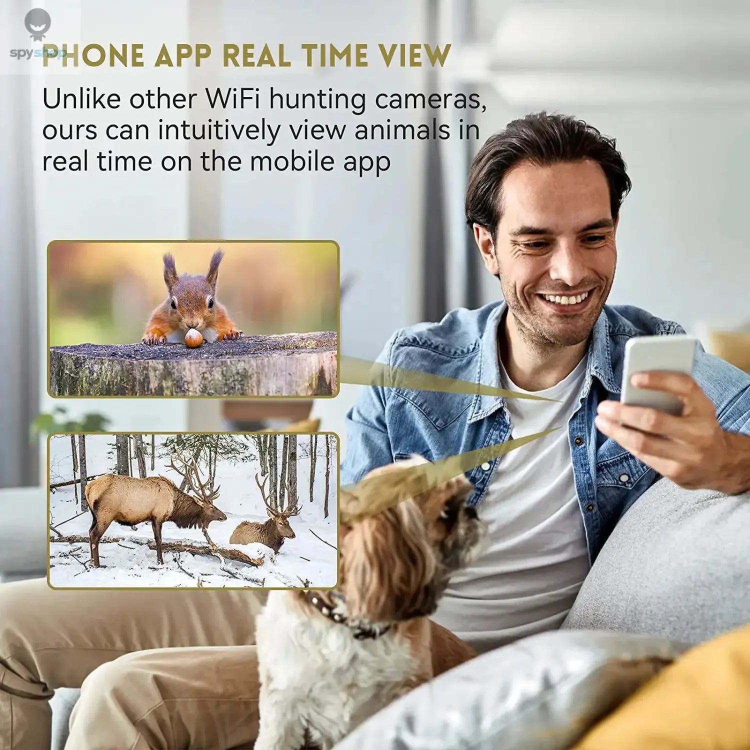 Suntekcam Hunting Camera Trail Wildlife Cameras Outdoor Night Vision Photo Trap 20MP 1080P IP65 Waterproof Wireless Cam Mini301