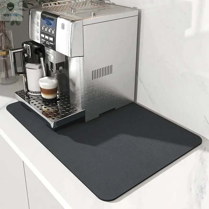Super Absorbent Large Kitchen Absorbent Mat Antiskid Draining Coffee Dish Drying Mat Quick Dry Bathroom Drain Pad Tableware Mat Spy-shop.com