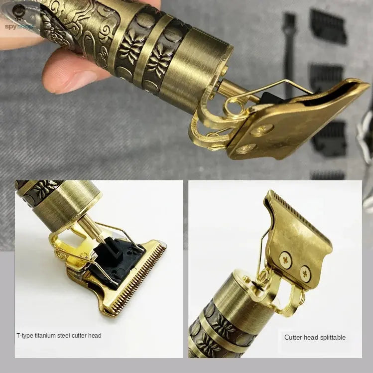 T9 Hair Clipper Repair Beard Shaving Body Hair Trimmer Clippers Electric Machine Men Haircut Machine 0mm Barber Shaver Spy-shop.com