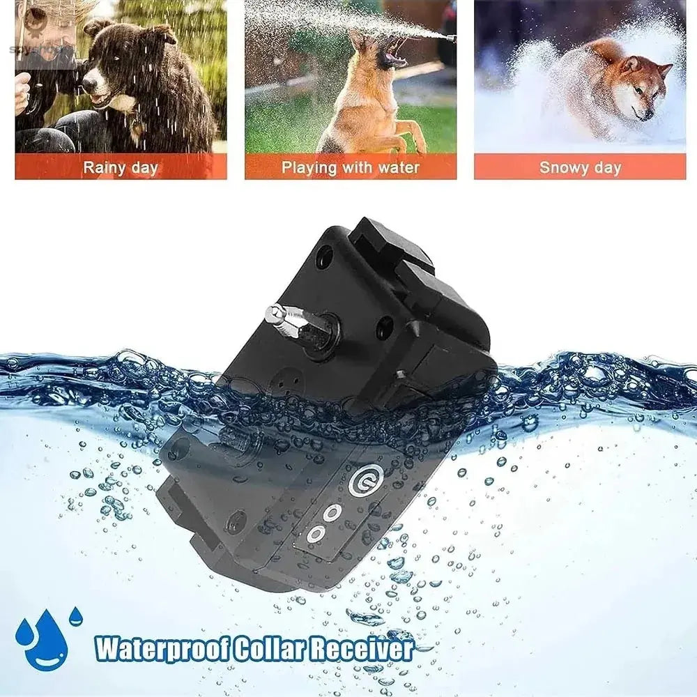 TP16 Pet Wired Fence System Dog Electric Fencing System Rechargeable Waterproof 6 Level Adjustable Pet Training Collar Spy-shop.com