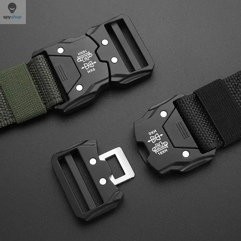 Tactical Waist Belt - Durable Automatic Buckle, Perfect for Outdoor Adventures, Unisex Accessories for Men and Women Spy-shop.com