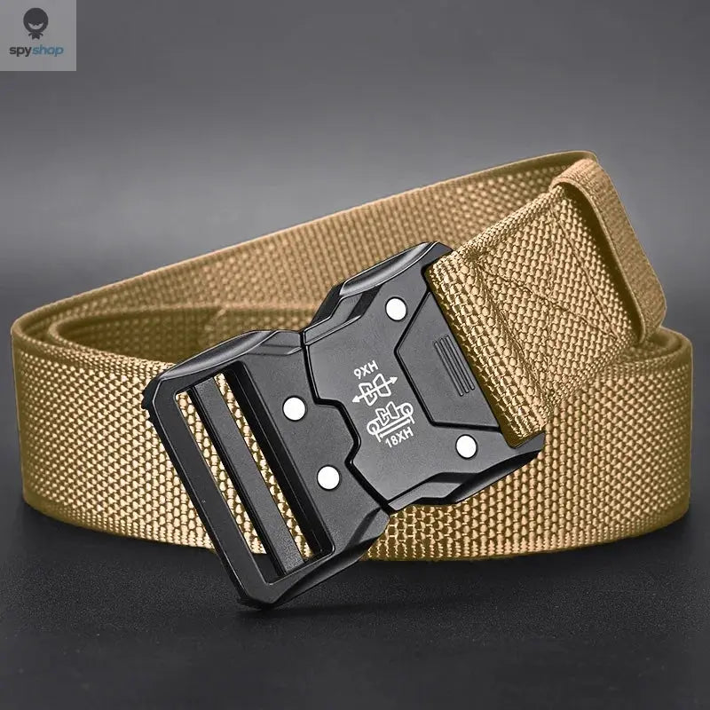 Tactical Waist Belt - Durable Automatic Buckle, Perfect for Outdoor Adventures, Unisex Accessories for Men and Women Spy-shop.com