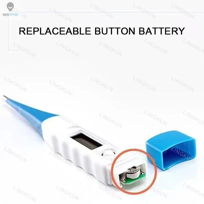 Thermometer for Adults, Soft Head Digital Oral Thermometer for Fever, Basal Thermometer with 15 Seconds Fast Reading