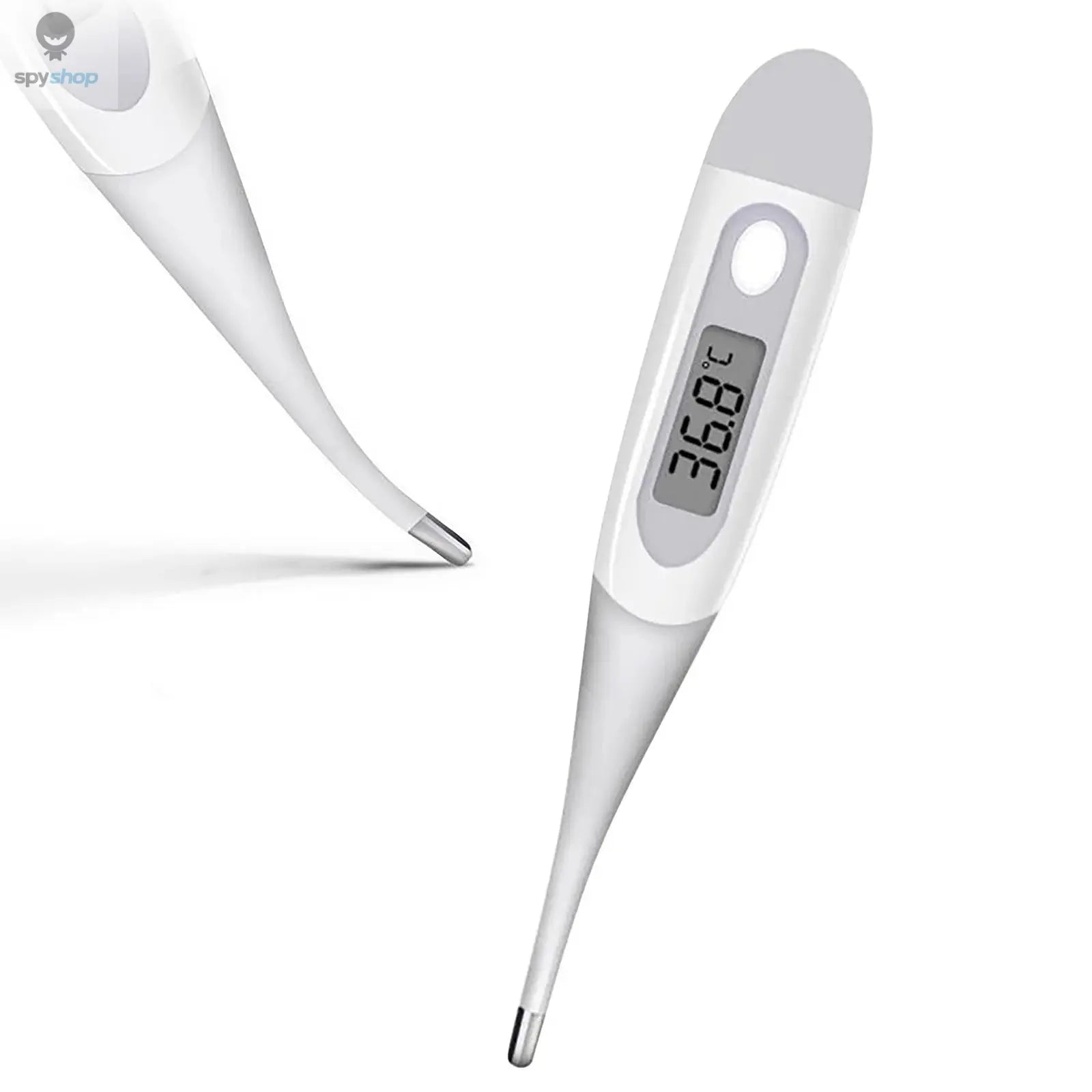 Thermometer for Adults, Soft Head Digital Oral Thermometer for Fever, Basal Thermometer with 15 Seconds Fast Reading