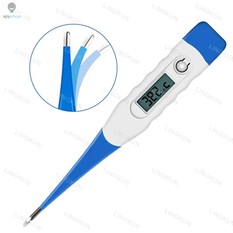 Thermometer for Adults, Soft Head Digital Oral Thermometer for Fever, Basal Thermometer with 15 Seconds Fast Reading