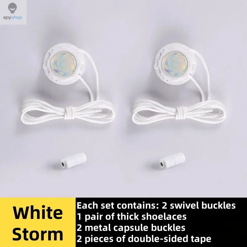 Thick Rope Swivel Buckle Shoelaces new upgrade Automatic Laces Without ties Children Adults Sneakers Shoelace Shoe Accessories