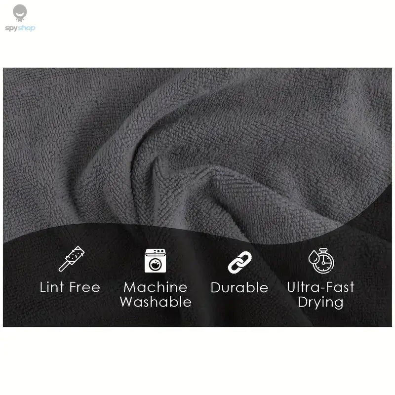 Thicken Microfiber Cleaning Cloths Lint Free Microfiber Cleaning Towel Cloths Reusable Cleaning Towels Absorbent for Car Window