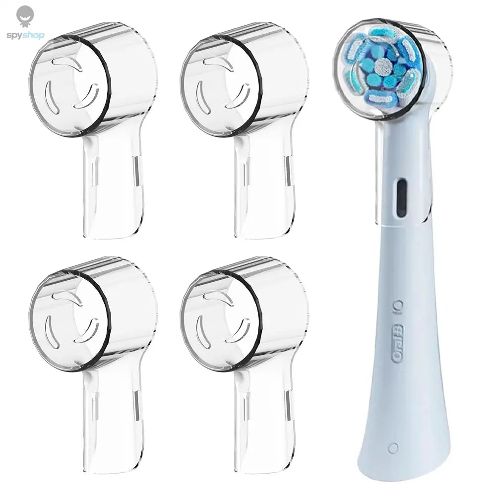 Toothbrush Dustproof Covers Caps Compatible with Braun Oral B Replacement Heads and iO Series Electric Toothbrush Head Protector Spy-shop.com