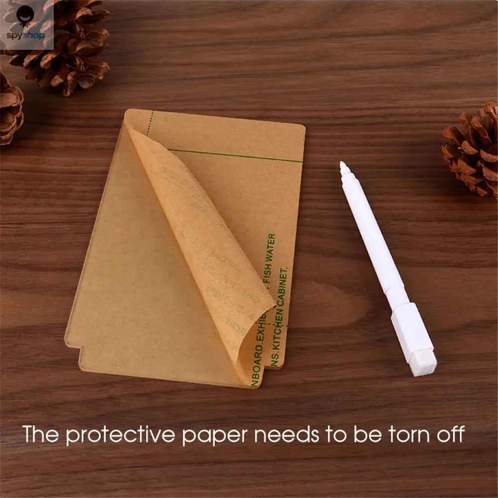 Transparent Luminous LED Night Lights USB Luminous Acrylic Night Light Erasable Write Message Board Calendar Desktop Ornaments Spy-shop.com