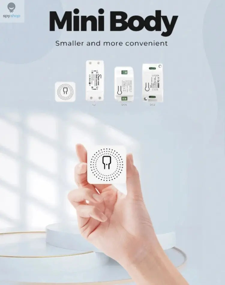 Tuya 16A MINI Wifi Switch DIY 1-way Remote Control Timer Relay Automation For Smart Life Work With Alexa Google Home Alice Spy-shop.com
