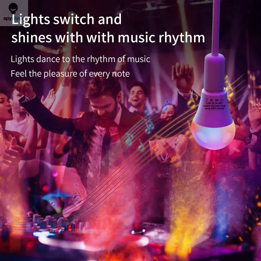 Tuya Smart WiFi LED Light Bulbs 220V 110V 10W 15W 20W E27 Alexa LED Lamp RGB Smart Life APP Google Assisatnt Voice Control Spy-shop.com