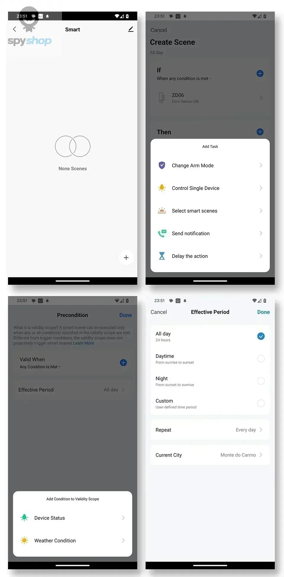 Tuya WiFi Door Sensor Window Sensor Smart Home Wireless Door Detector Smart Life APP Remote Control for Alexa Google Home Spy-shop.com