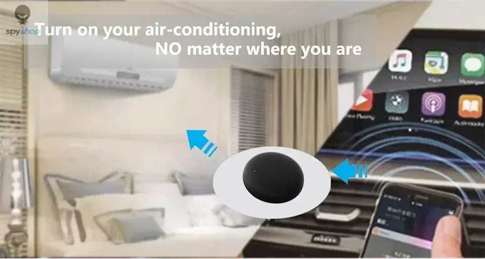 Tuya WiFi IR Remote Control Smart Universal for TV Air Conditioner Alexa Remote Control Work with Google Home Yandex Google Spy-shop.com