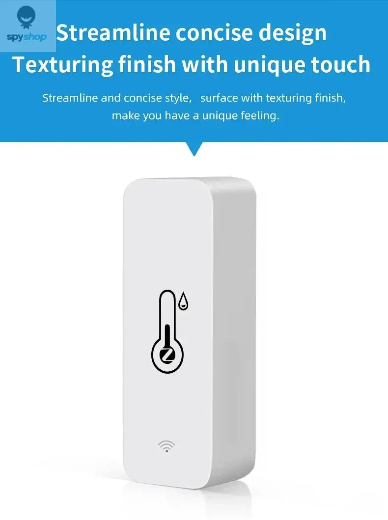 Tuya WiFi Zigbee Temperature Humidity Sensor Smart Home Indoor Hygrometer APP Monitoring Work with Google Home SmartLife Alexa Spy-shop.com