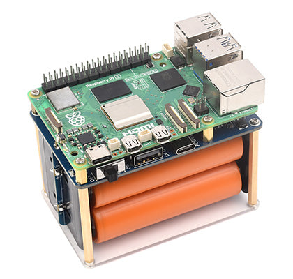 UPS HAT E for Raspberry Pi 5 - 21700 Battery Board