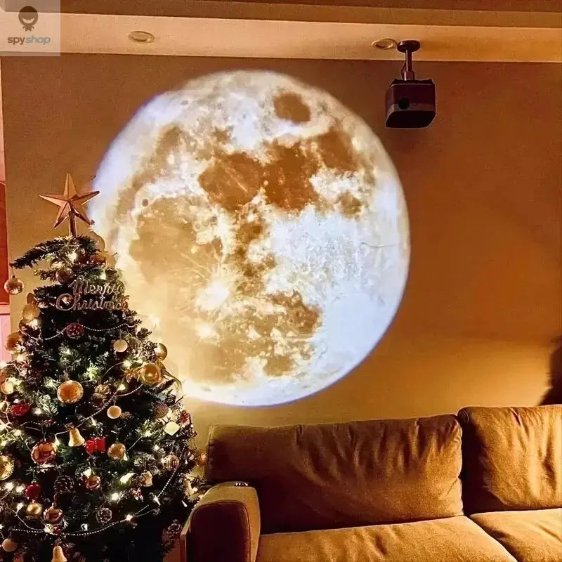 USB Ceiling Moon Earth Projection Atmosphere Light Spy-shop.com