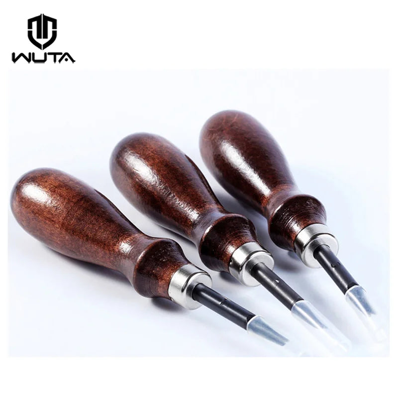 Wooden-Handle Leather Edge Beveler