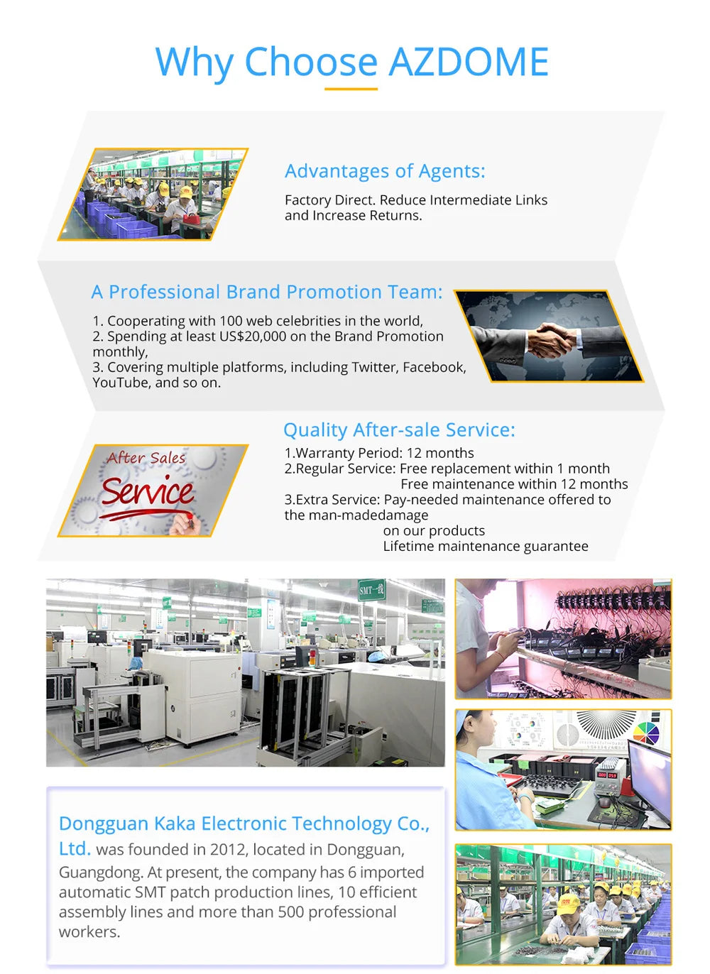 AZDOME M550 Pro kamera za nadzor vožnje s 3 kanala s GPS-om i WiFi-jem