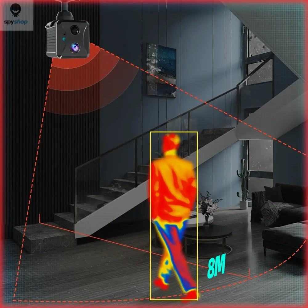 Ubox Mini 4G Security Camera SIM Card or Wifi Ultra HD Surveillance Camera 3800 mAh Battery Low Power Voice Intercom CCTV Camera Spy-shop.com