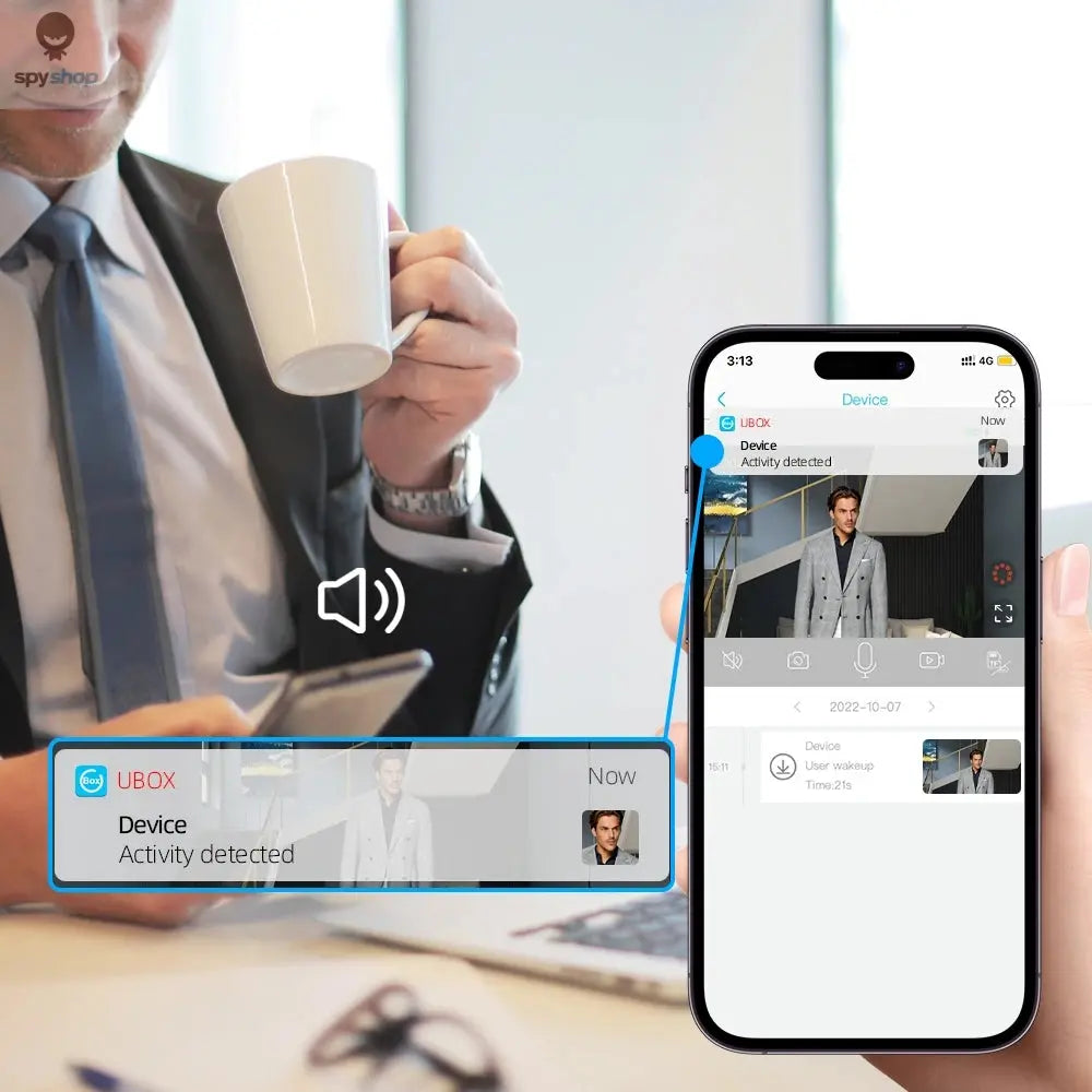 Ubox Mini 4G Security Camera SIM Card or Wifi Ultra HD Surveillance Camera 3800 mAh Battery Low Power Voice Intercom CCTV Camera Spy-shop.com