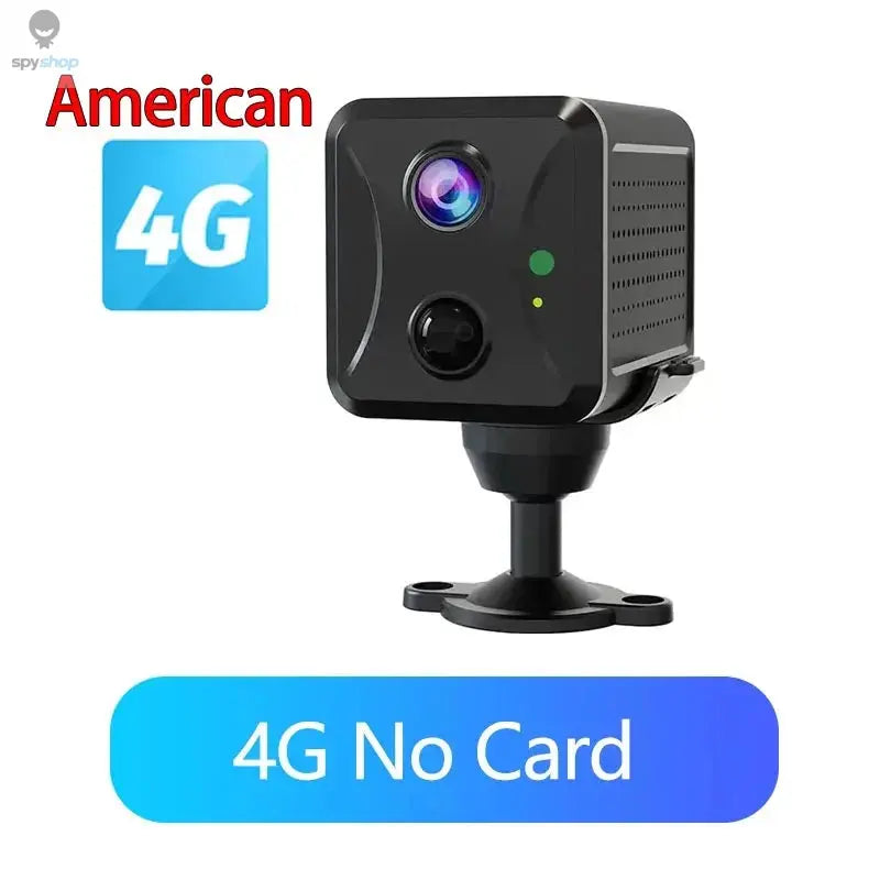 Ubox Mini 4G Security Camera SIM Card or Wifi Ultra HD Surveillance Camera 3800 mAh Battery Low Power Voice Intercom CCTV Camera Spy-shop.com