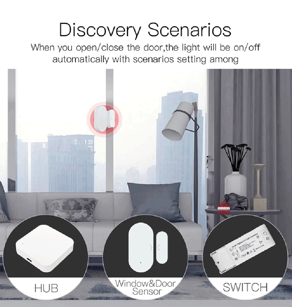 Tuya Zigbee Wireless Hub Gateway For Smart Home Automation for Zigbee Devices Via Smart Life Works with Alexa Google Home