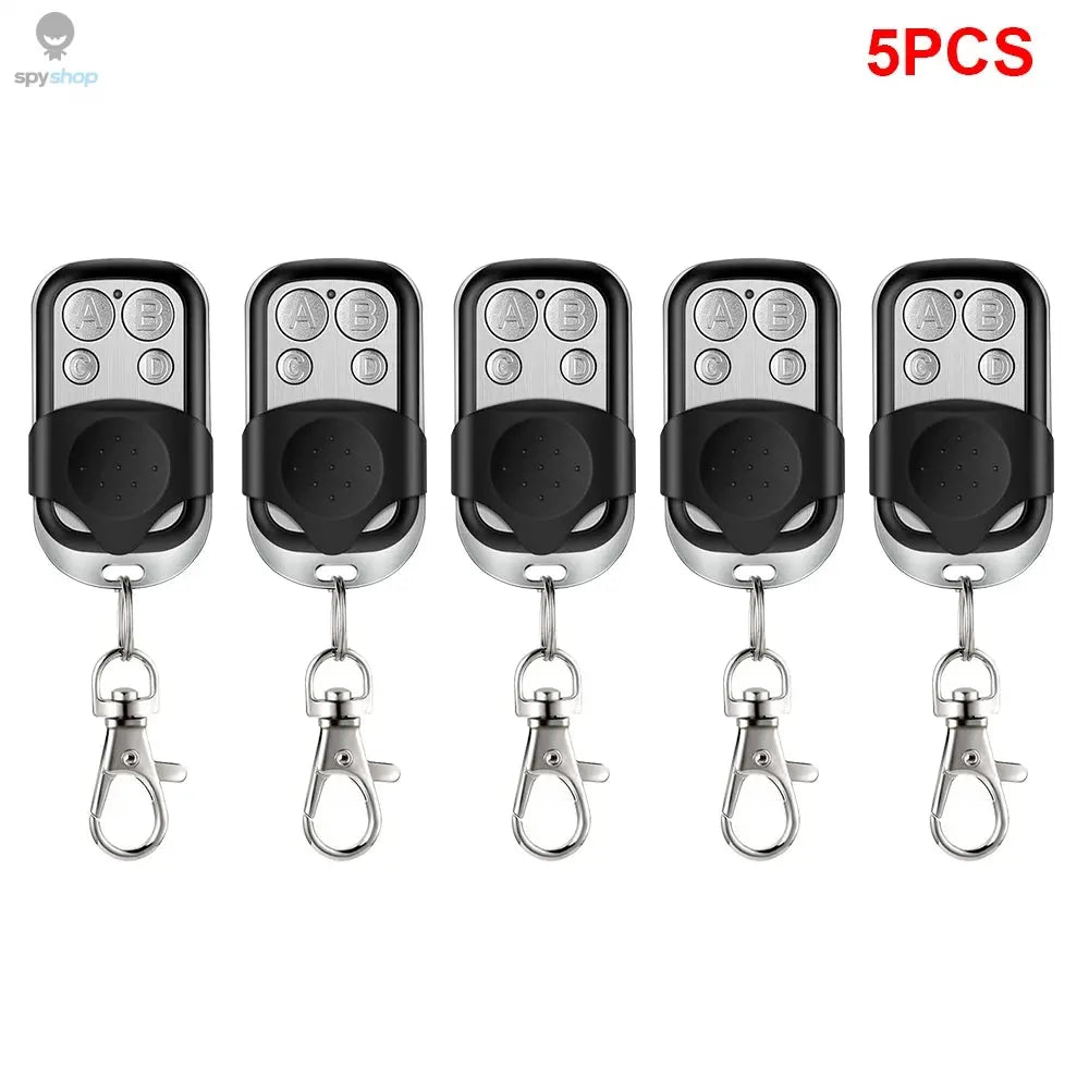 Universal 4 Buttons Garage Door Opener Remote Control 433MHZ Clone Fixed Learning Rolling Code Duplicator Garage Spy-shop.com