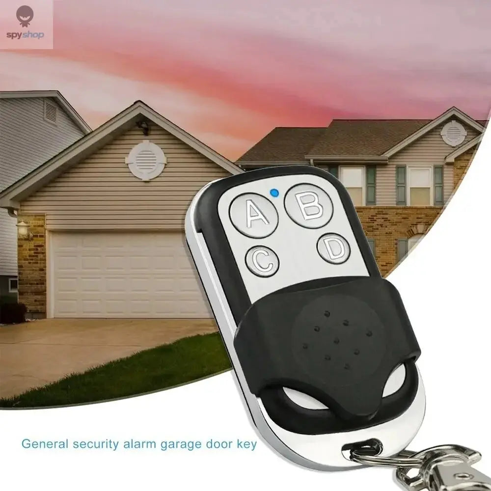 Universal 4 Buttons Garage Door Opener Remote Control 433MHZ Clone Fixed Learning Rolling Code Duplicator Garage Spy-shop.com