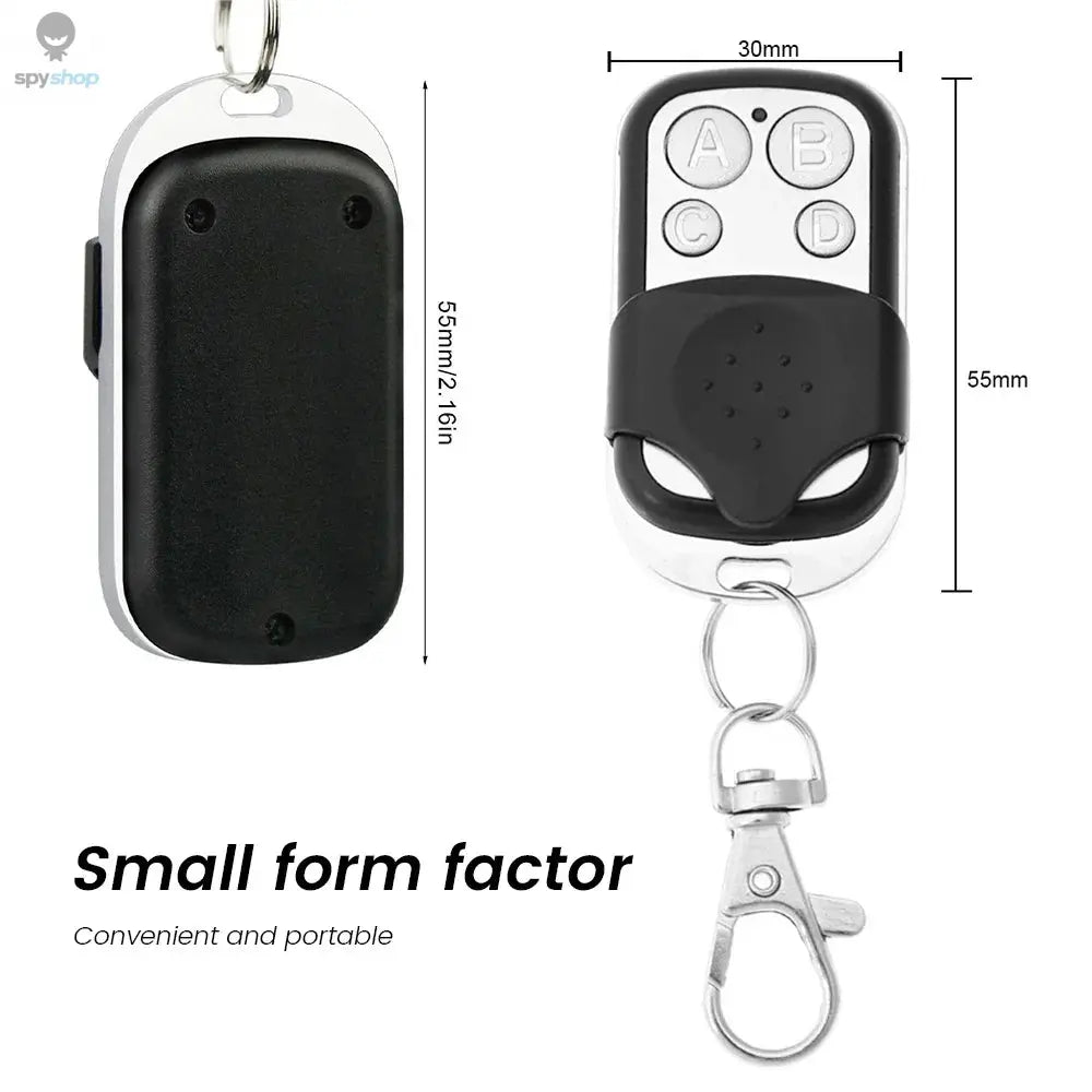 Universal 4 Buttons Garage Door Opener Remote Control 433MHZ Clone Fixed Learning Rolling Code Duplicator Garage Spy-shop.com