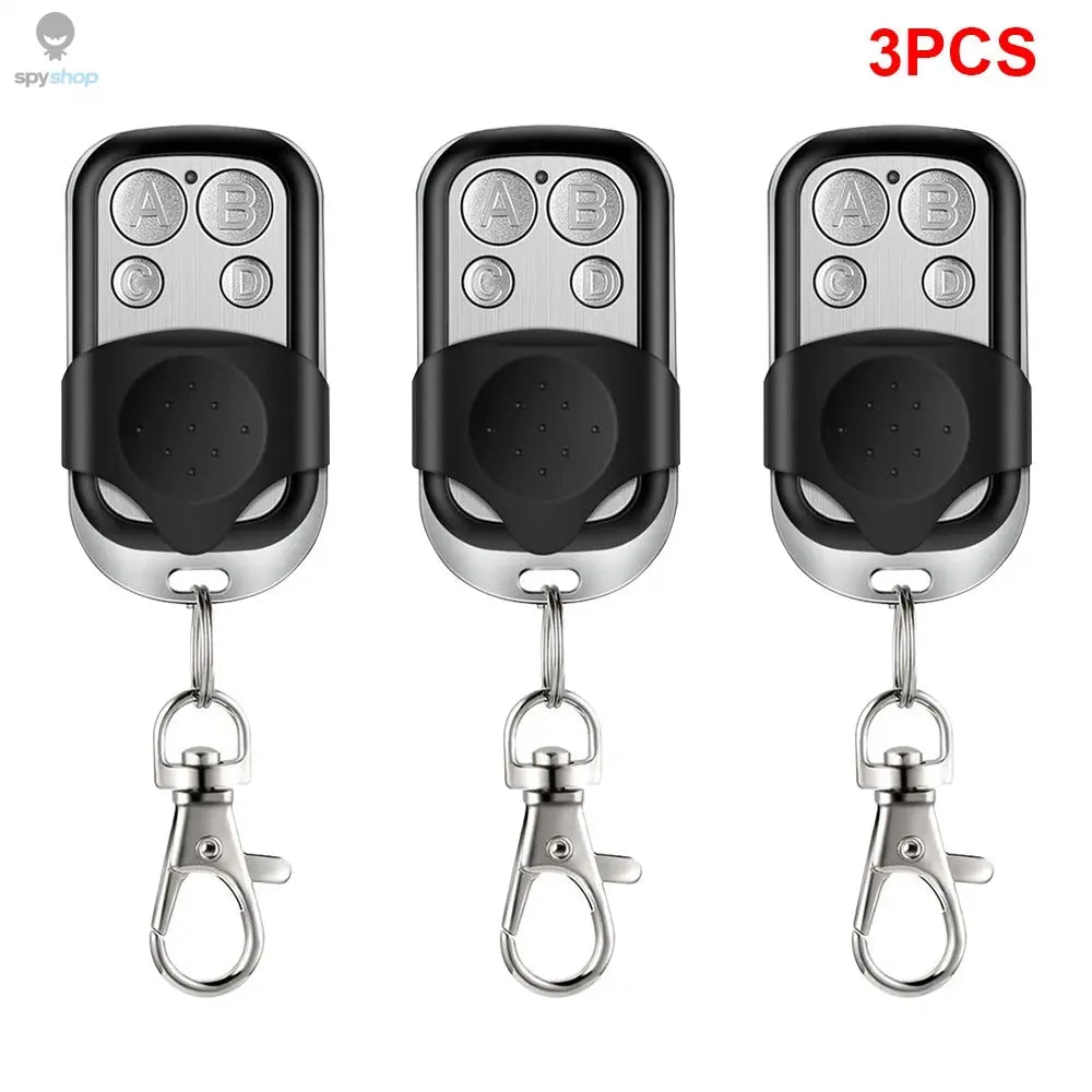 Universal 4 Buttons Garage Door Opener Remote Control 433MHZ Clone Fixed Learning Rolling Code Duplicator Garage Spy-shop.com