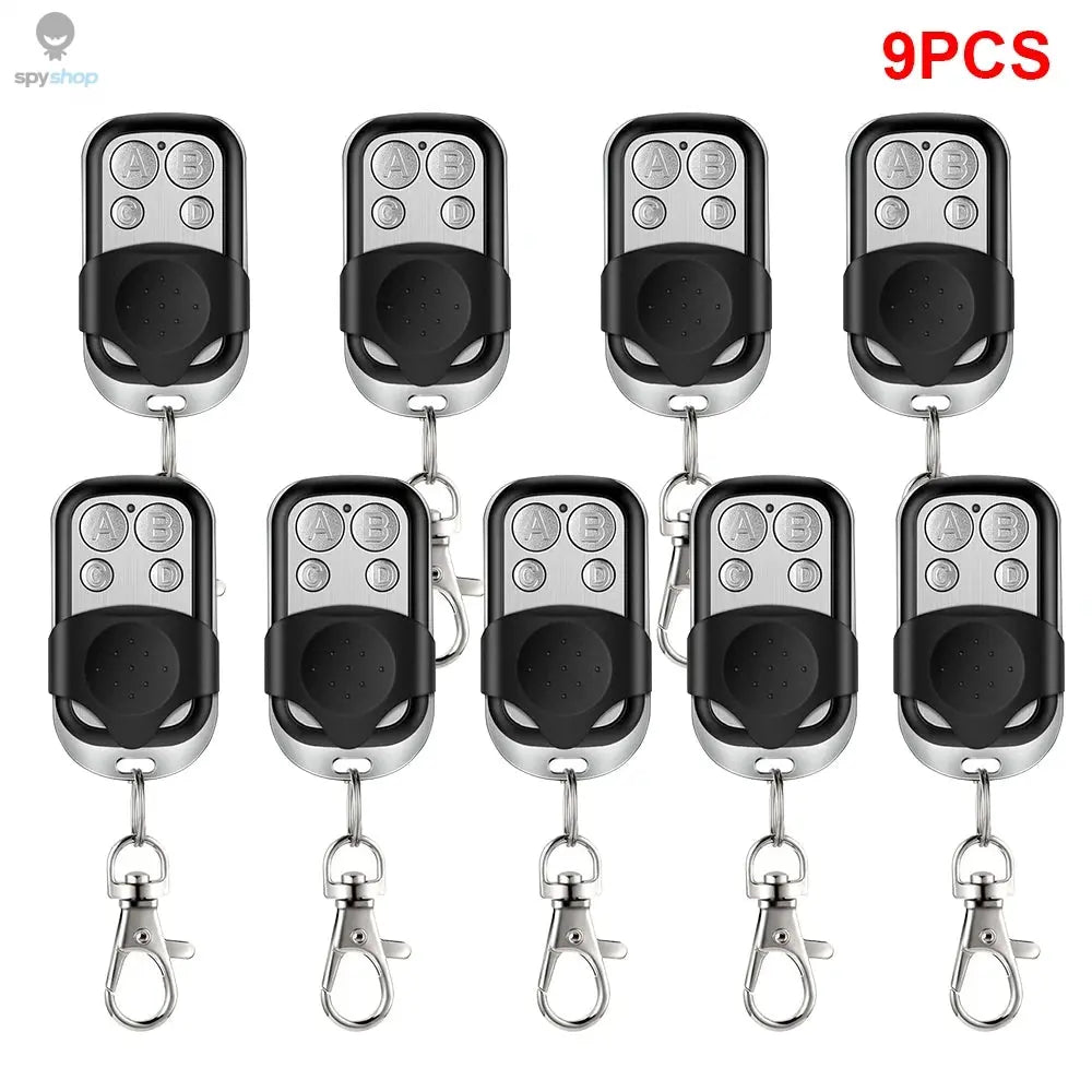 Universal 4 Buttons Garage Door Opener Remote Control 433MHZ Clone Fixed Learning Rolling Code Duplicator Garage Spy-shop.com