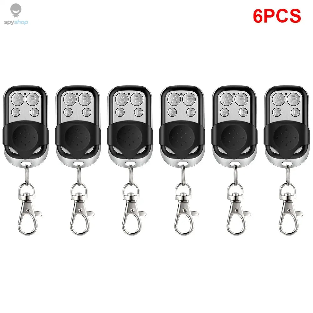 Universal 4 Buttons Garage Door Opener Remote Control 433MHZ Clone Fixed Learning Rolling Code Duplicator Garage Spy-shop.com