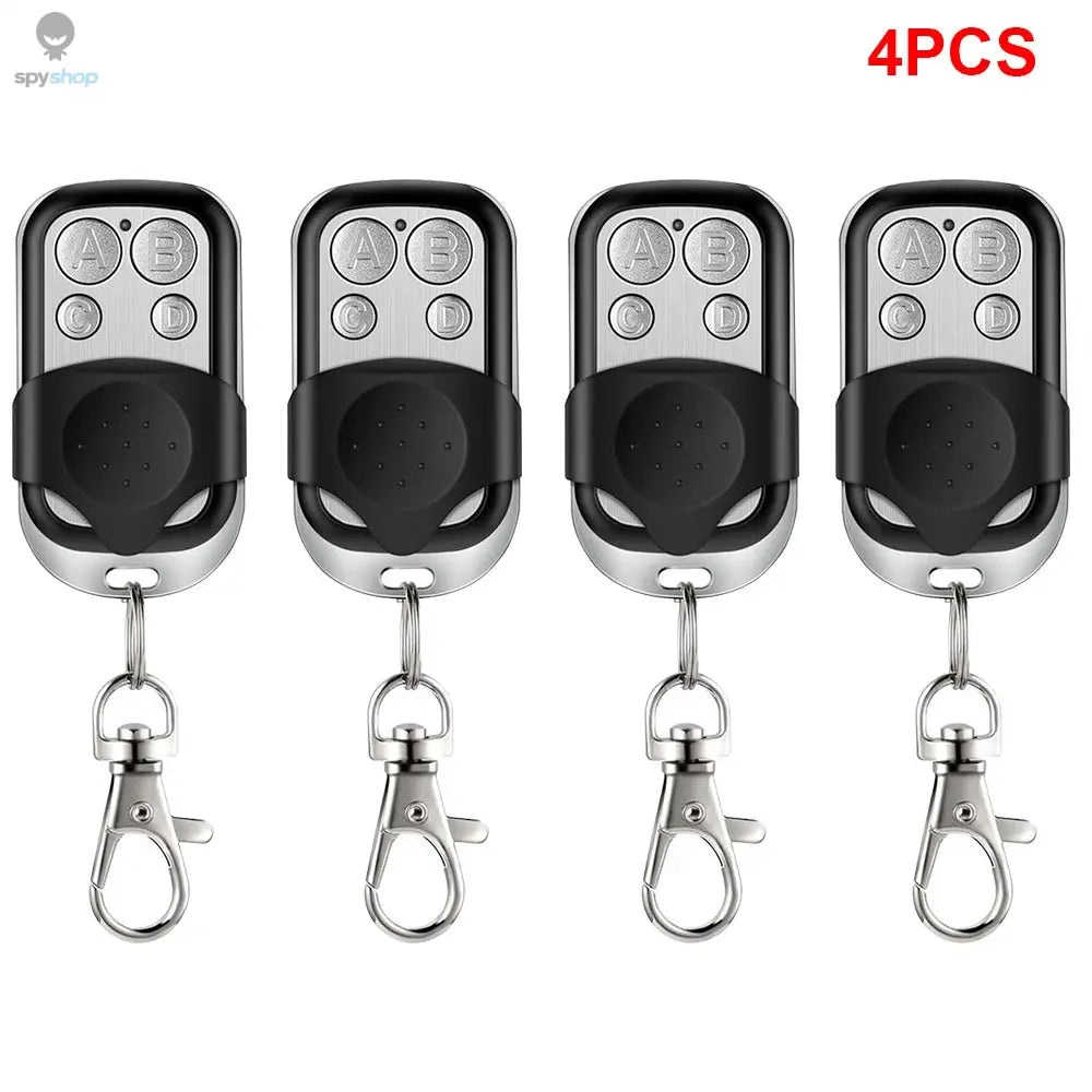 Universal 4 Buttons Garage Door Opener Remote Control 433MHZ Clone Fixed Learning Rolling Code Duplicator Garage Spy-shop.com