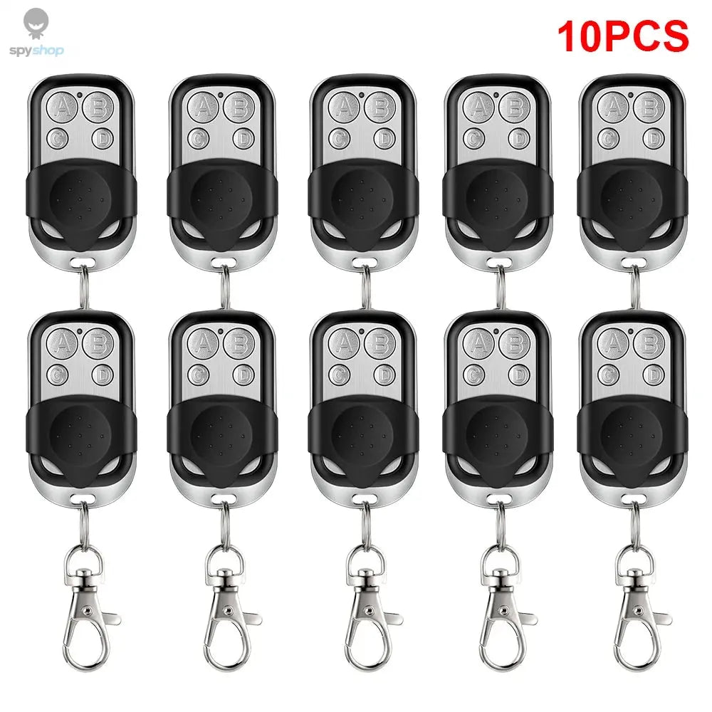 Universal 4 Buttons Garage Door Opener Remote Control 433MHZ Clone Fixed Learning Rolling Code Duplicator Garage Spy-shop.com