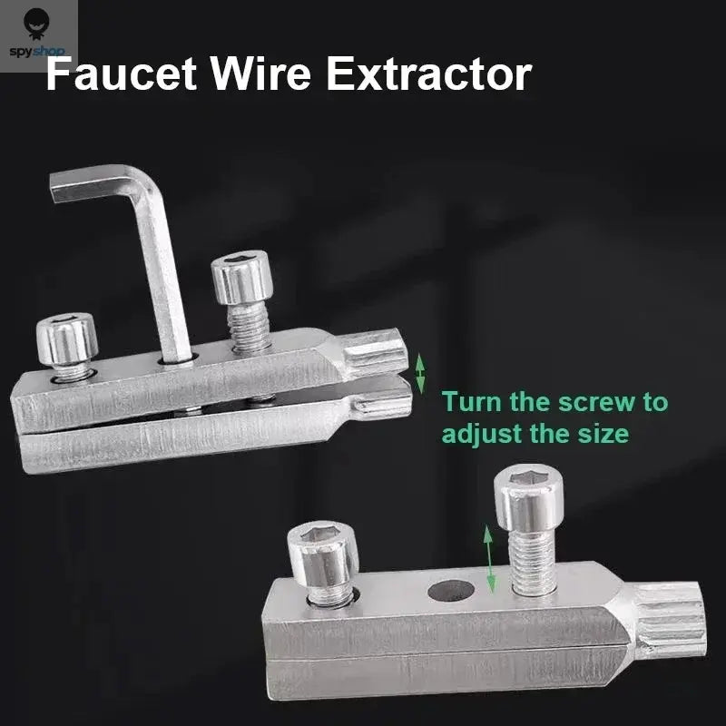 Universal Extractor for Water Pipe Breakage Multi Specification Wire Extractor Water-tap Screw Remover Angle Valve Repair Tools Spy-shop.com