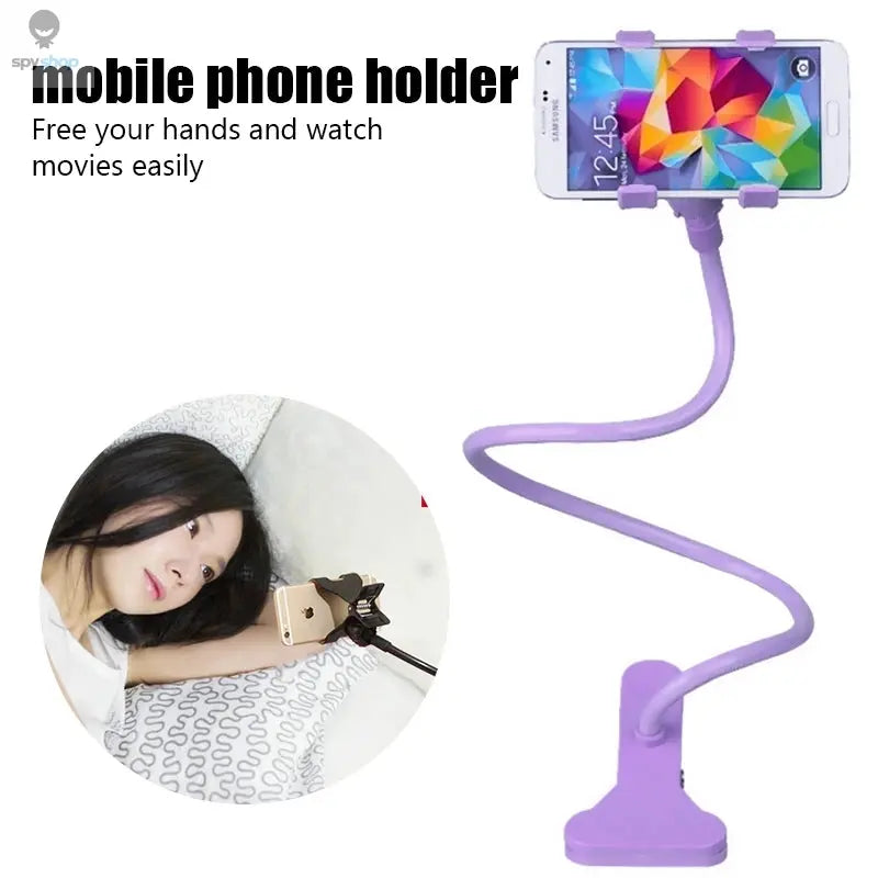Universal Mobile Phone Holder Flexible Lazy Holder Adjustable Cell Phone Clip Home Bed Desktop Mount Bracket Smartphone Stand Spy-shop.com