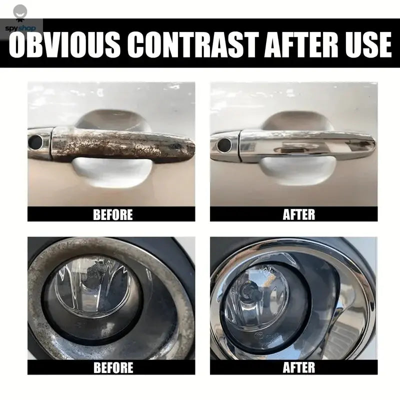 Universal Rust Remover Revitalizing Spray for Car Wheels & Metal Surfaces, Strong Decontamination, Smooth & Reliable Spy-shop.com