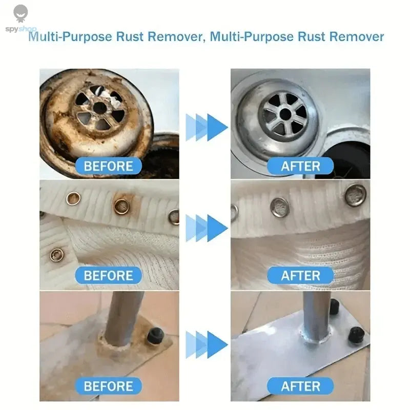 Universal Rust Remover Revitalizing Spray for Car Wheels & Metal Surfaces, Strong Decontamination, Smooth & Reliable Spy-shop.com