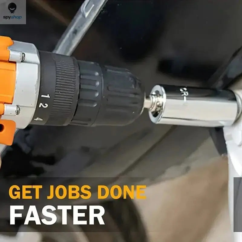 Universal Socket Wrench Head Set Sleeve Gadget 7-19mm Power Drill Adapter Spanner Key Nut Magic Grip Multi Hand Tools multitool Spy-shop.com