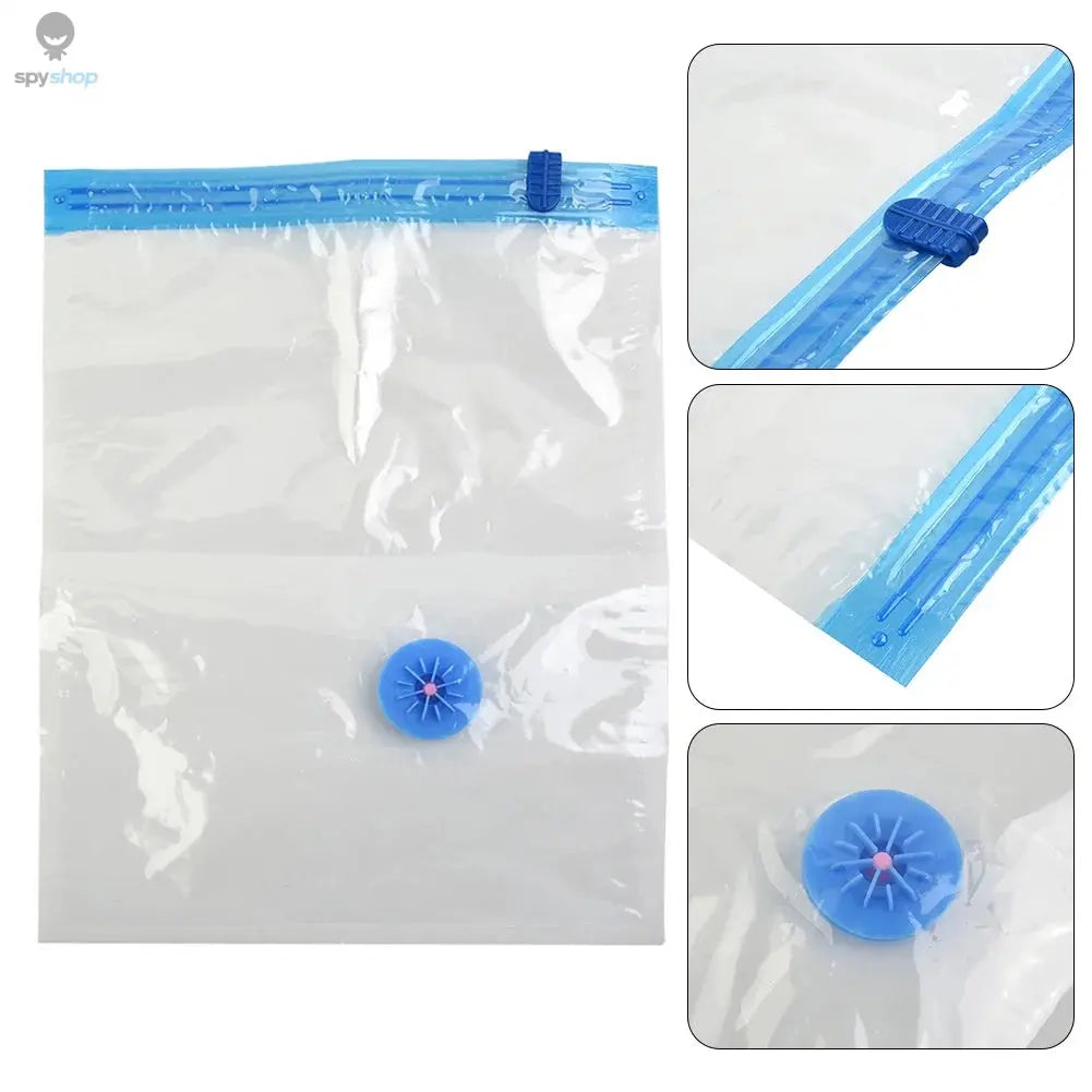 Vacuum Storage Bags With Valve Folding Compressed Space Saving Clothes Storage Big Size For Towel Cloth Blanket Spy-shop.com