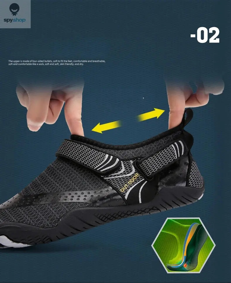 Wading Shoes Man Water Sneakers Swimming Beach Quick-Dry Wading Footwear Outdoor Upstream Shoes Breathable Barefoot Sandals