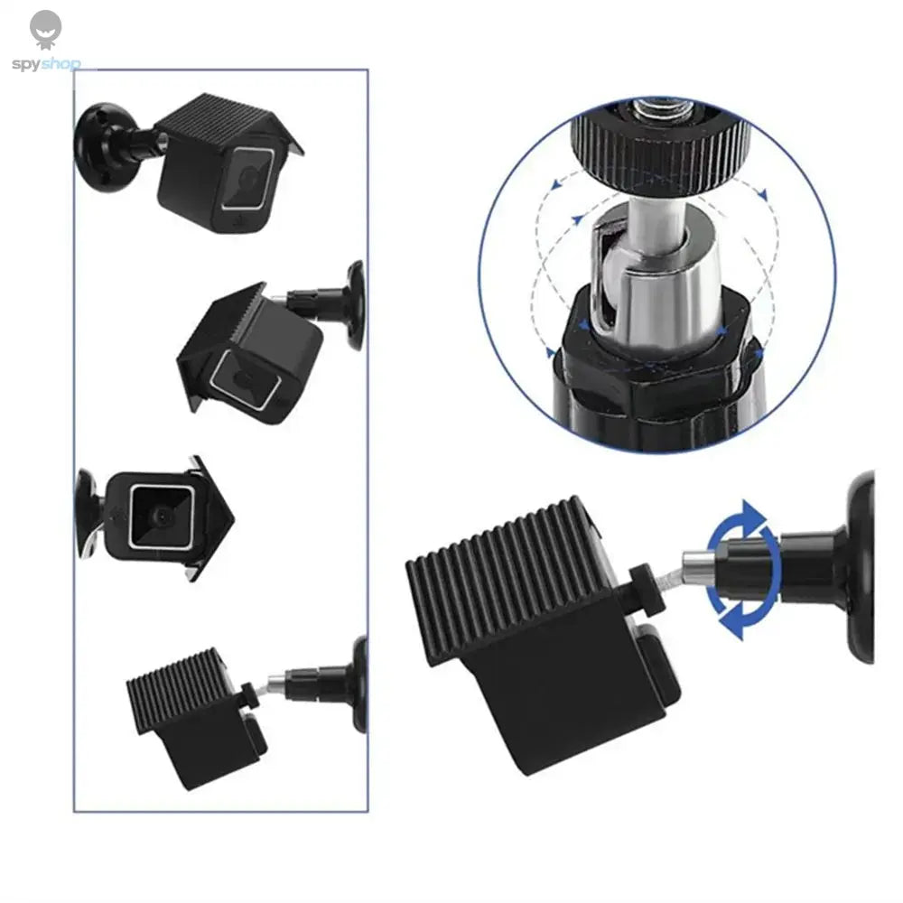Wall Mount for Wyze Cam V3,Weatherproof Protective Cover with 360 Degree Adjustable Bracket Indoor and Outdoor Cam Accessories Spy-shop.com