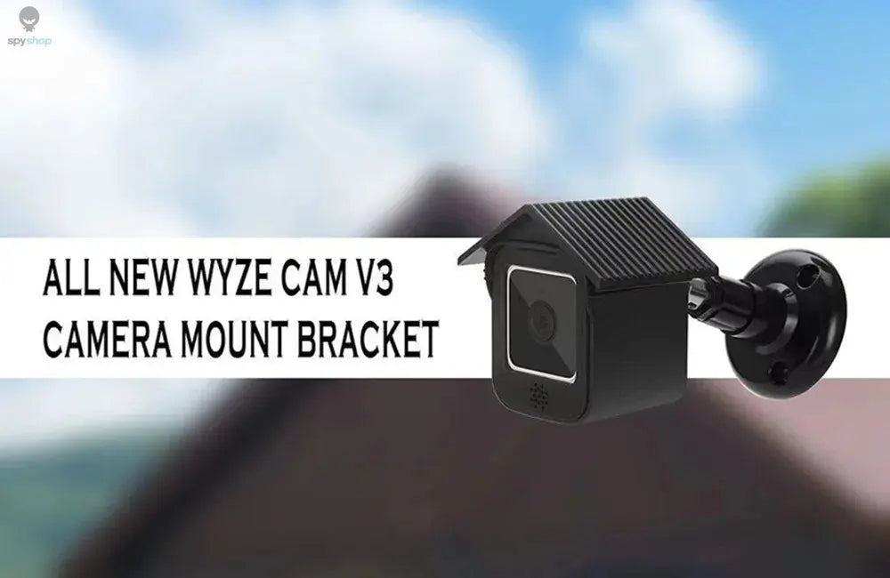 Wall Mount for Wyze Cam V3,Weatherproof Protective Cover with 360 Degree Adjustable Bracket Indoor and Outdoor Cam Accessories Spy-shop.com