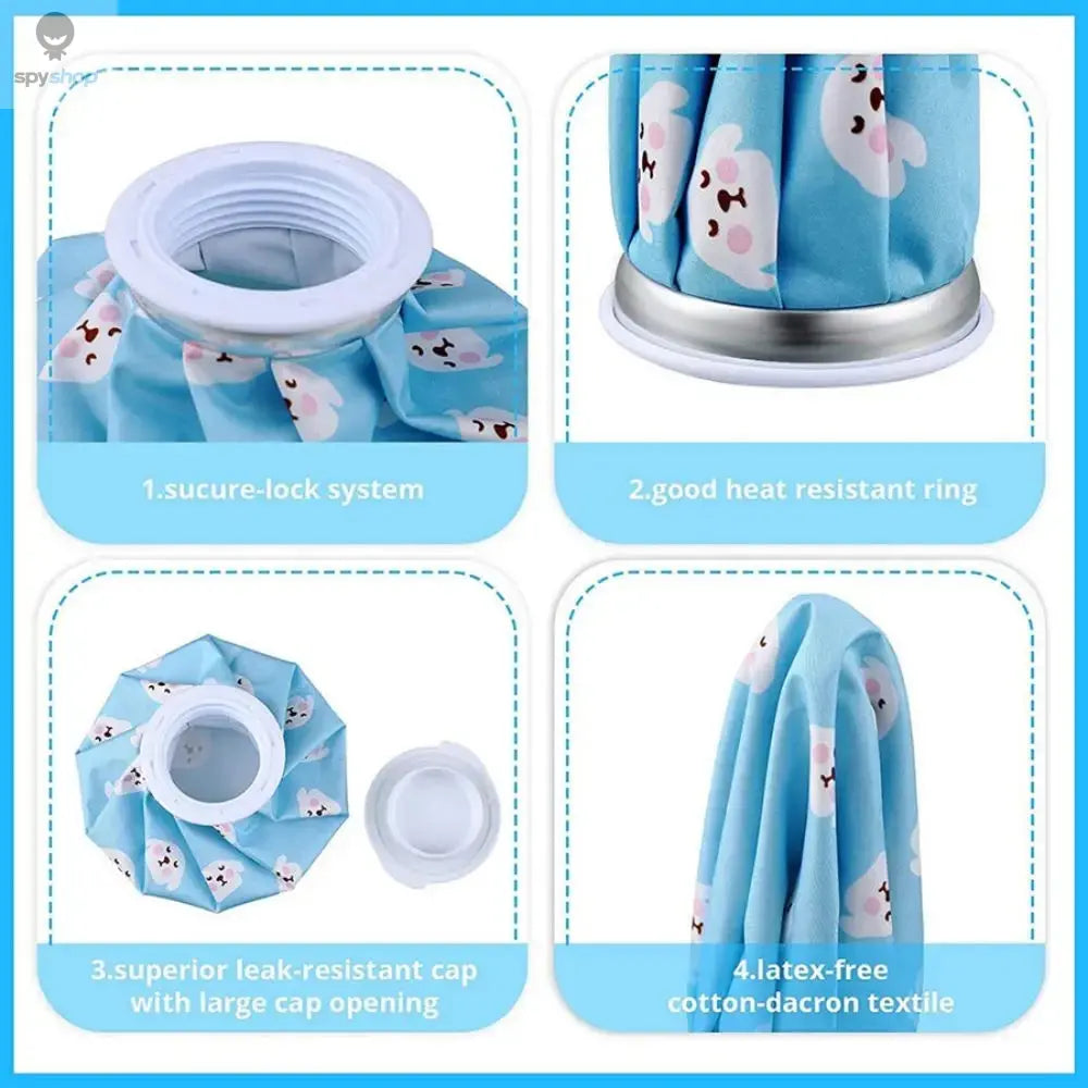 Water Filling Cloth Ice Pack Cartoon Cute Cooling Ice Pack Cold And Hot Physiotherapy Exercise Physical Cooling Cloth Ice Pack Spy-shop.com