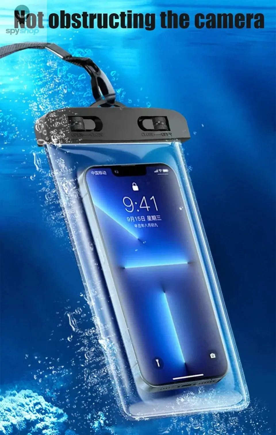 Waterproof Phone Case Swimming Water Proof Bag Universal Underwater Protector Pouch Cover For iPhone Samsung below 6.7" Phone Spy-shop.com