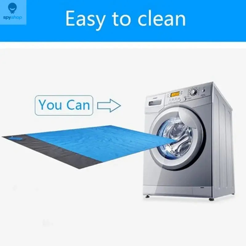 Waterproof Pocket Beach Mat Folding Beach Blanket Camping Mat Lightweight Lightweight Mat Outdoor Picnic Mat Spy-shop.com