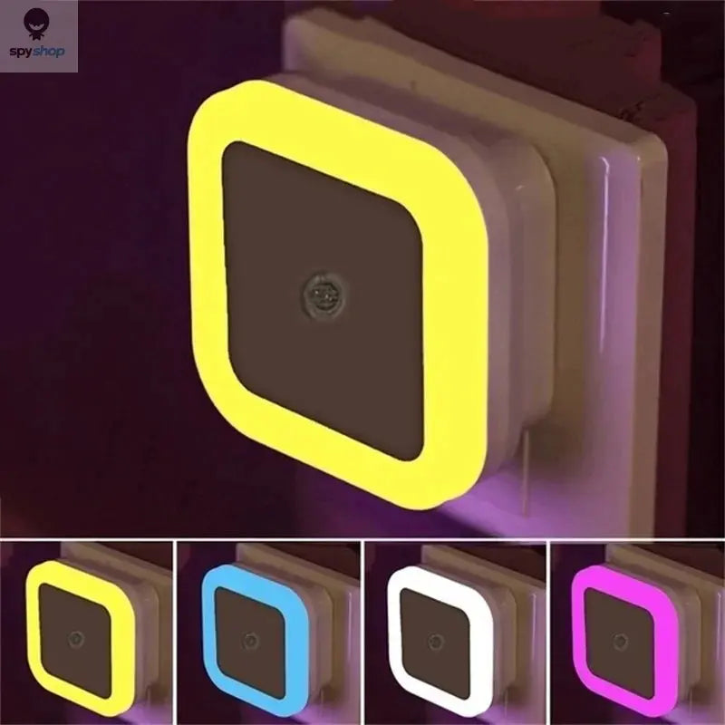 Wireless LED Night Light Sensor Lighting Mini EU/US Plug Night Lights For Children Room Bedroom Living Room Decoration Lighting Spy-shop.com