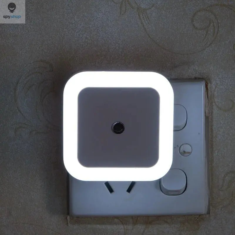 Wireless LED Night Light Sensor Lighting Mini EU/US Plug Night Lights For Children Room Bedroom Living Room Decoration Lighting Spy-shop.com