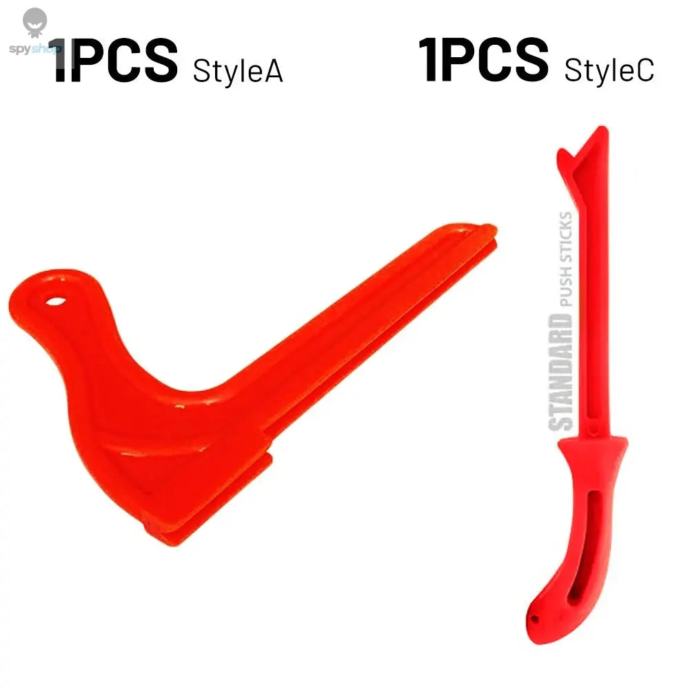 Woodworking Safety Plastic Push Handle Wood Saw Push Block Sticks Table Saw Woodworking Push Block Tools